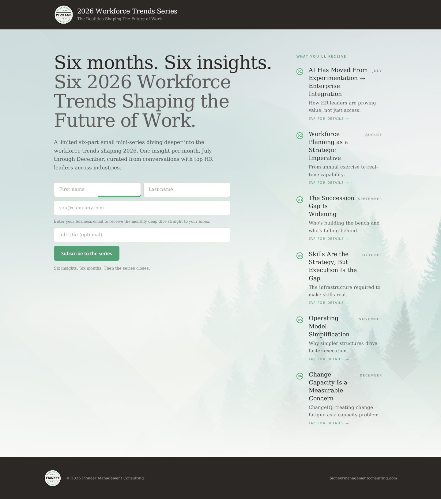 Workforce Trends Series — desktop preview